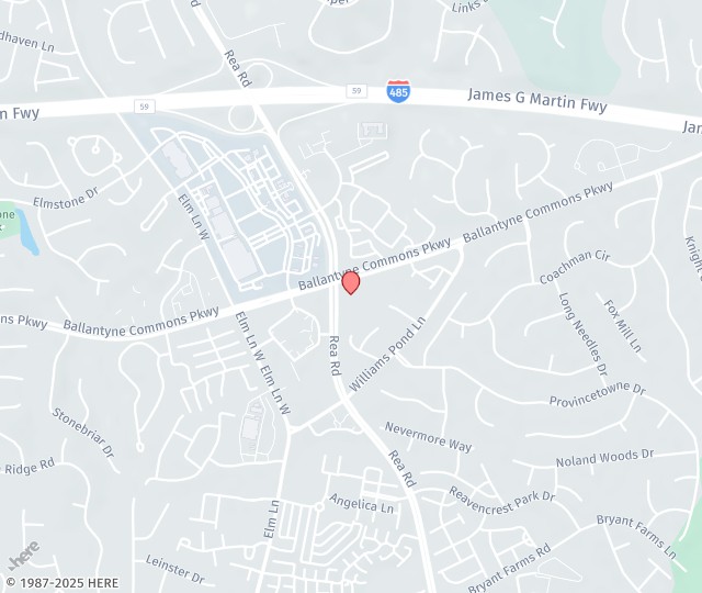 Location Map: 7825 Ballantyne Commons Parkway, Suite 300 Charlotte, North Carolina 28277